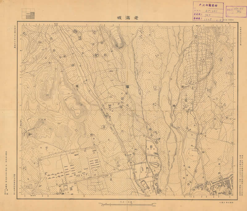 1947年乌鲁木齐《迪化市郊图》插图3