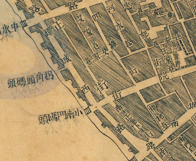 1947年《宜昌县城市图》插图2