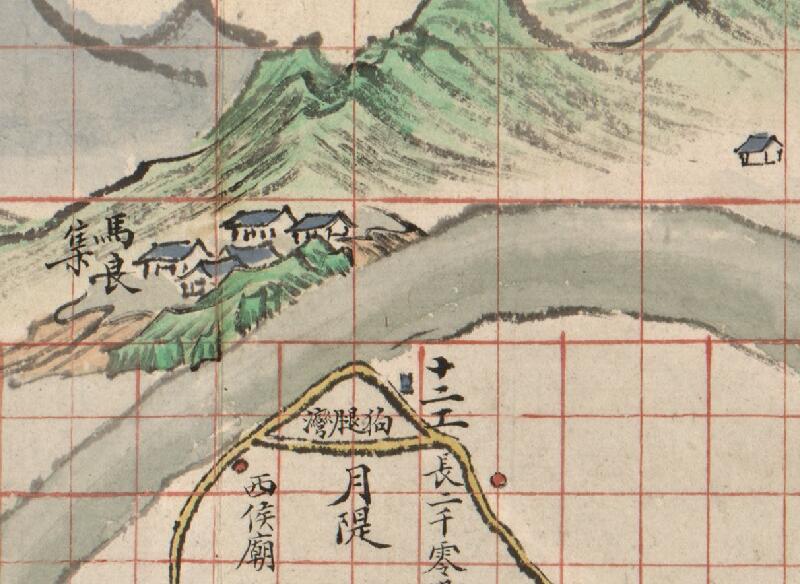 1859–1875年《钟祥县部堤十八工全图》插图3