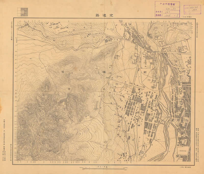 1947年乌鲁木齐《迪化市郊图》插图4