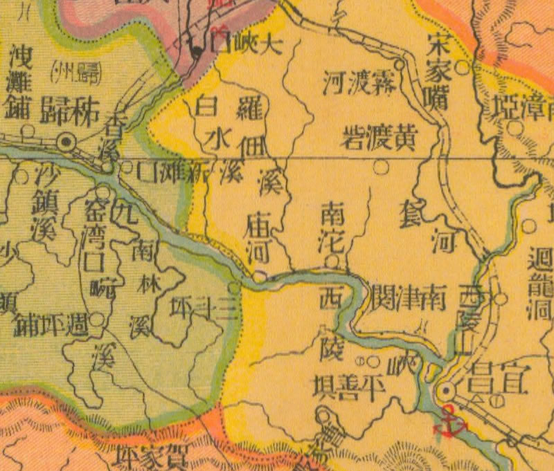 1927年《湖北明细地图》插图3
