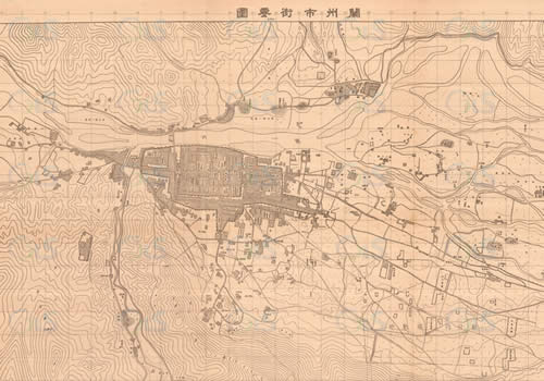 1940年《兰州市街要图》