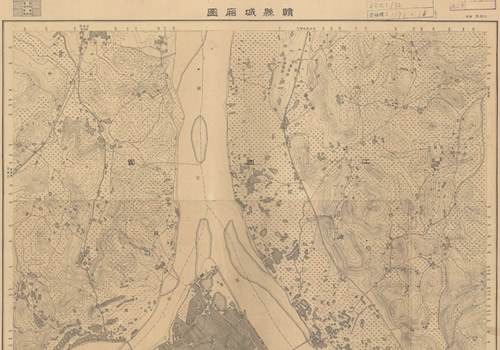 1947年《赣县城厢图》