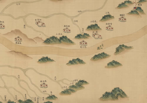 1742–1764年间《豫省黄河全图》