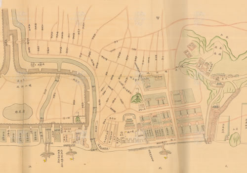 1931年《江苏省镇江城附近租界图》