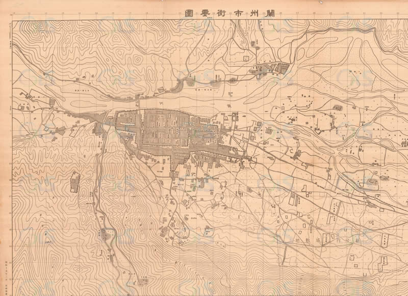 1940年《兰州市街要图》插图