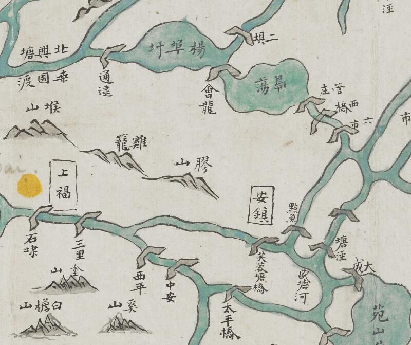 1860年《无锡金匮舆地全图》插图1