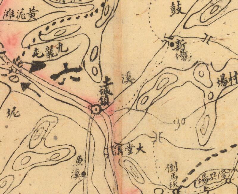 1942年贵州《赤水县分区图》插图1