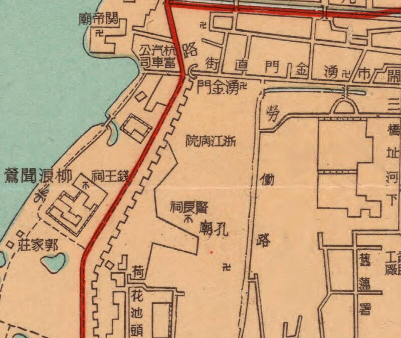 1946年《最新杭州市地图》插图2