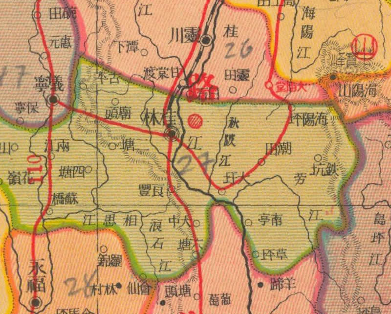 1938年《广西省明细地图》插图2