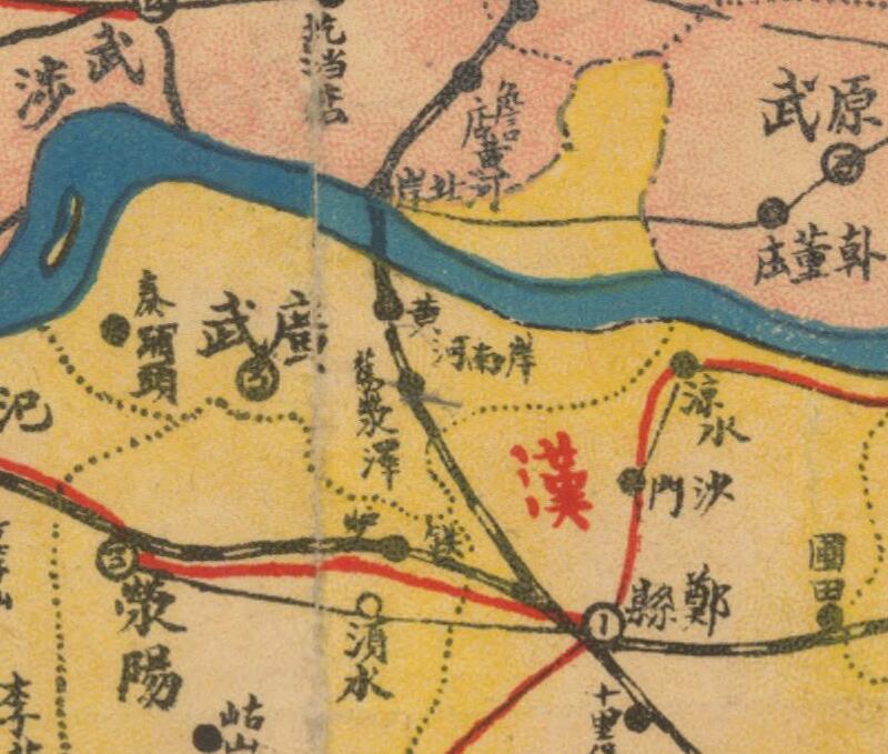 1939年《河南省道县分区图》插图2