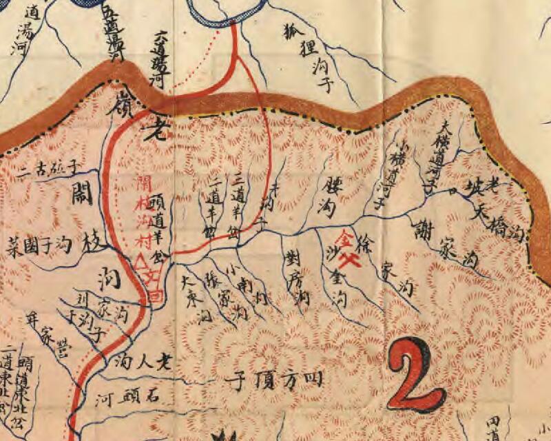 1935年吉林《临江县全图》插图2