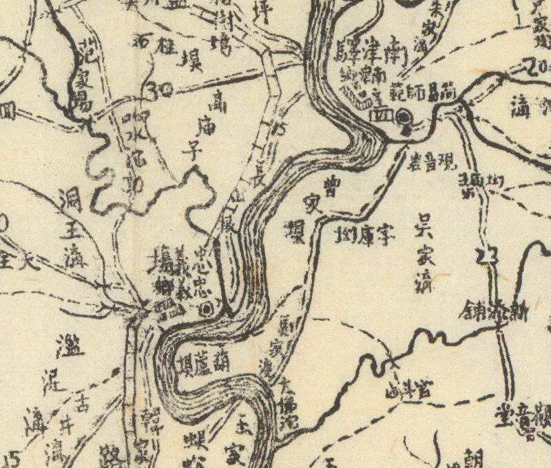 1943年《四川省资阳县地图》插图3
