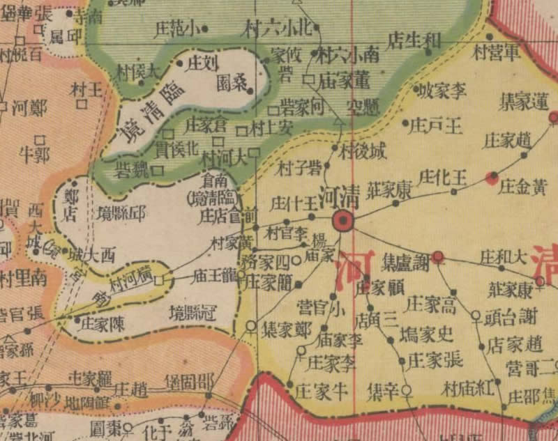 1933年地图集《河北分县详图》插图6