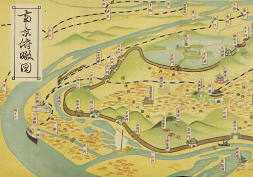 1940年《南京俯瞰图》