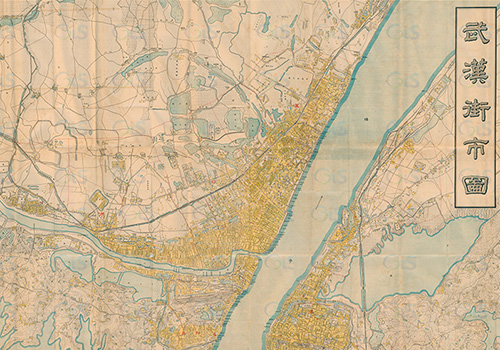 1931年《武汉街市图》