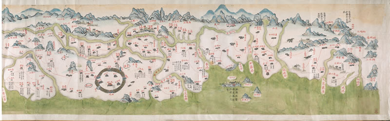 1735-1759年《台湾府汛塘图》插图