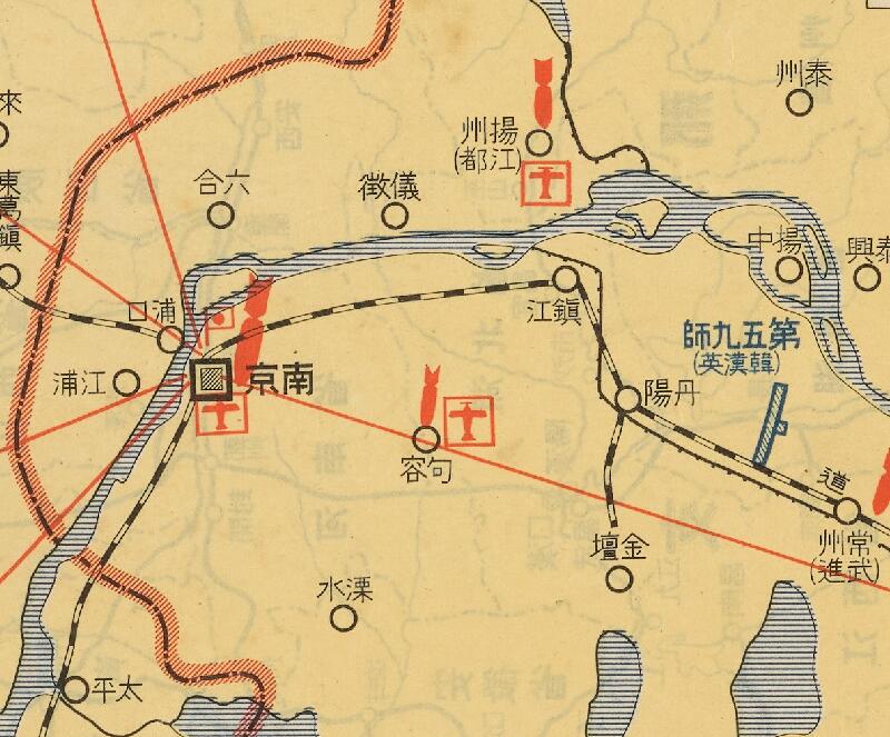 1937年《中支战况要图·上海事变明细图解》插图1