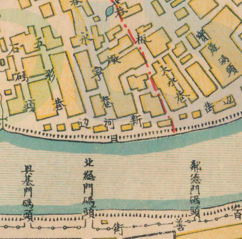 1931年《武汉街市图》插图1