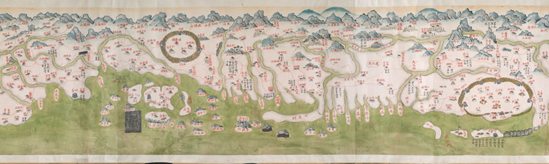 1735-1759年《台湾府汛塘图》插图1
