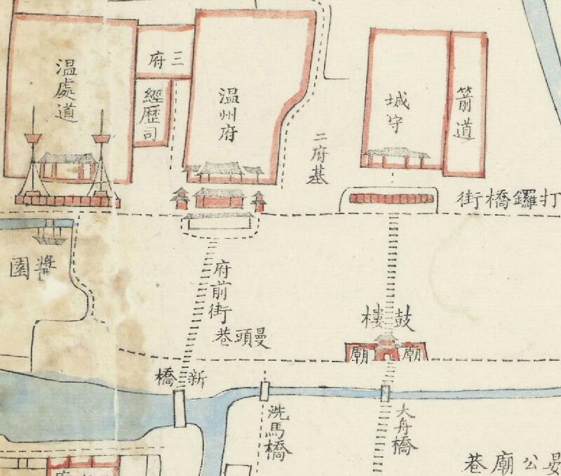 1860年《温州城图》插图2