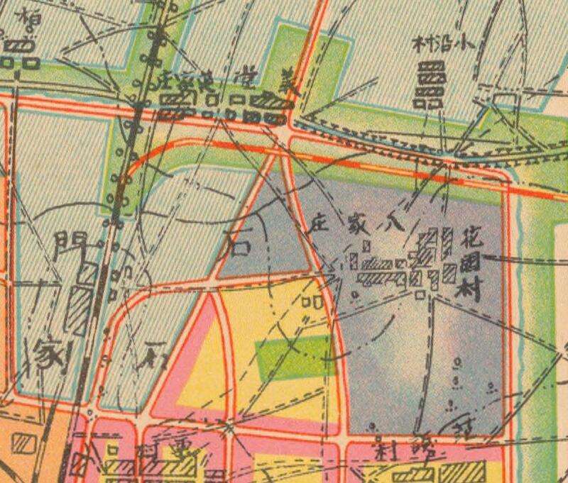 1939年《石家庄都市计画要图》插图2