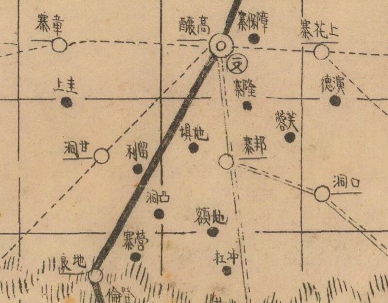 1941年贵州省《天柱县图》插图2