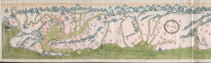 1735-1759年《台湾府汛塘图》插图3