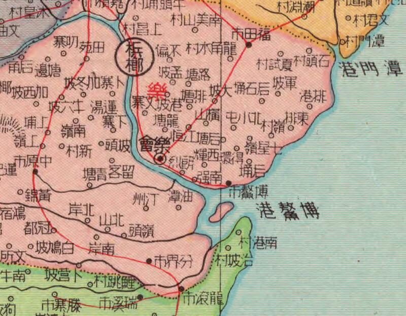 1947年《海南岛最新明细地图》插图3