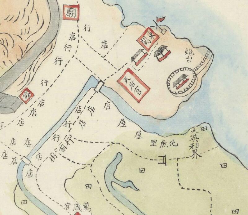 1860年《温州城图》插图3