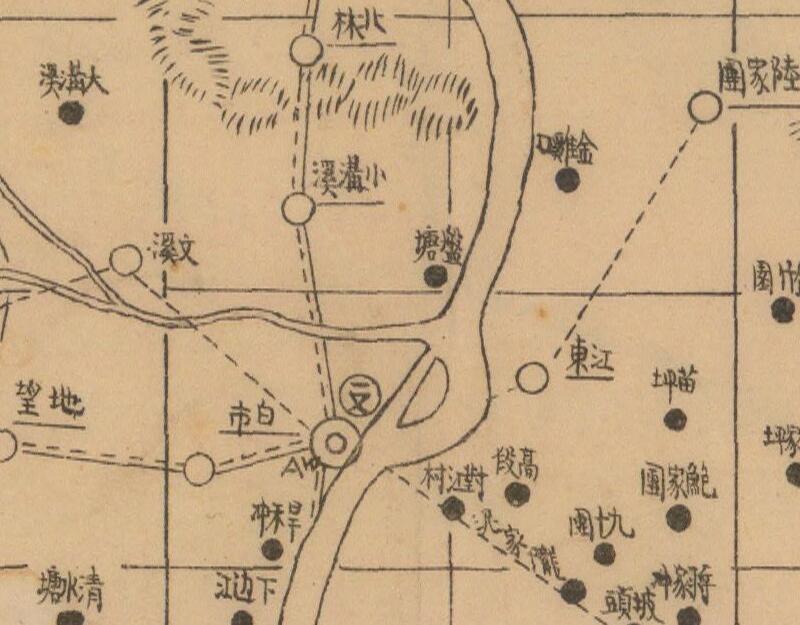 1941年贵州省《天柱县图》插图3