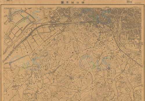 1947年《镇江城市图》
