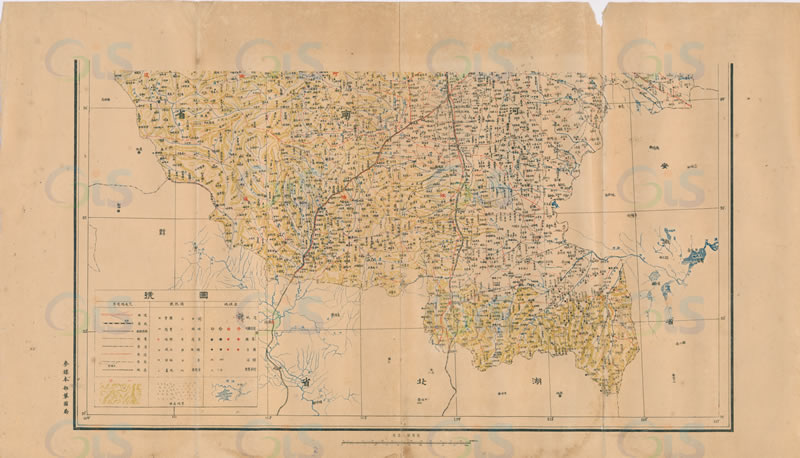 1927年《河南省全图》插图1