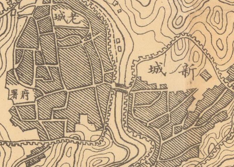 1938年《遵义县》地图插图1
