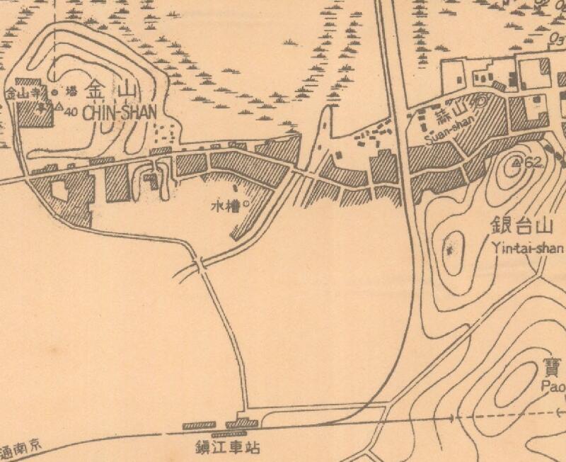 1943年《镇江港及附近》插图1