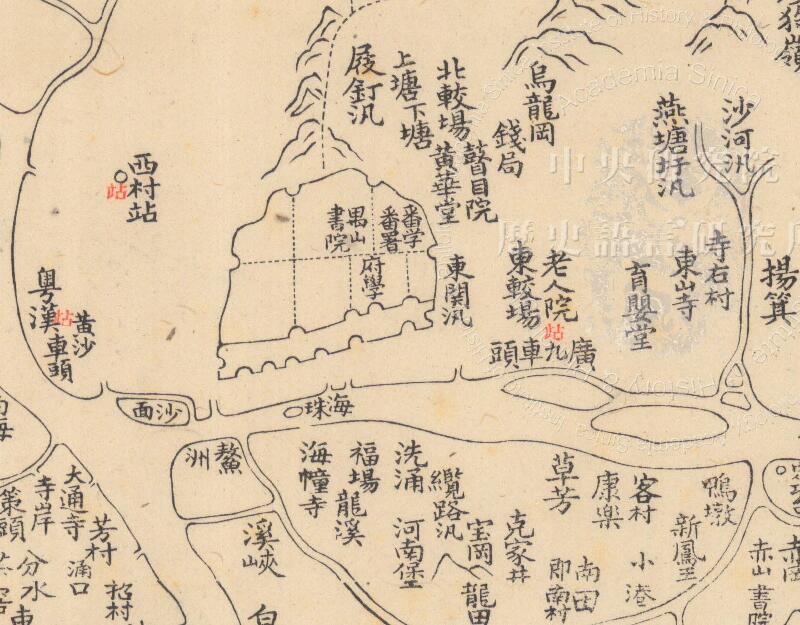 1924年《番禺县七十六堡舆图》插图1
