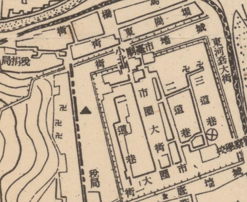 1938年前后《张家口市街图》插图1