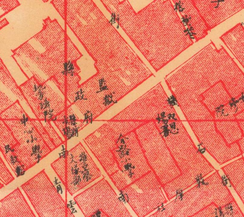 1941年《阳江县县城镇全图》插图1