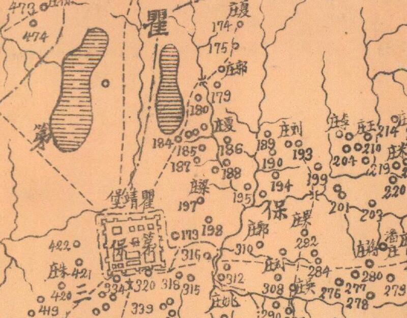 1941年《宁夏省宁朔县图》插图1