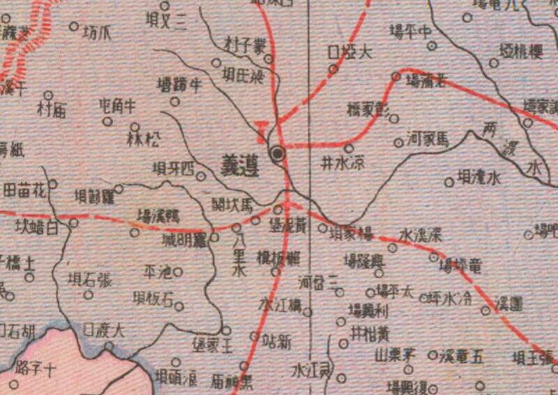 1943年《贵州省明细地图》插图2