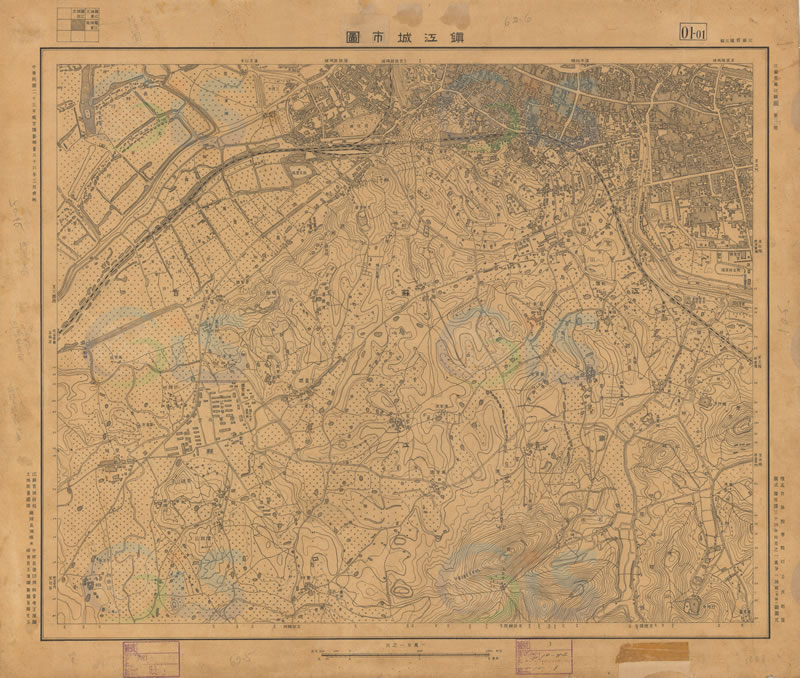 1947年《镇江城市图》插图2