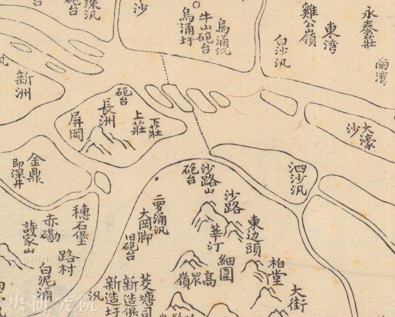 1924年《番禺县七十六堡舆图》插图2