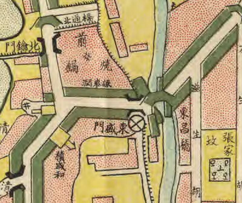1935年《通化县街市全图》插图2