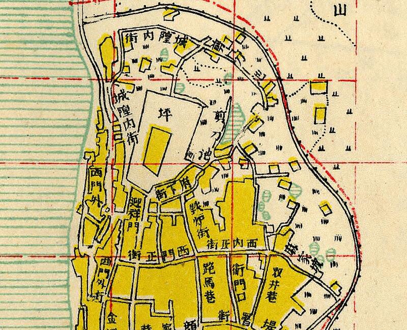 1947年《岳阳县城地籍一览图》插图3
