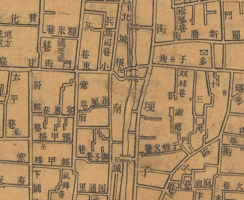 1947年《江都县城市图》插图3