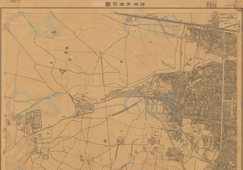 1947年《徐洲市城市图》