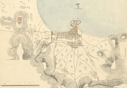 1883年烟台《芝罘港全图》