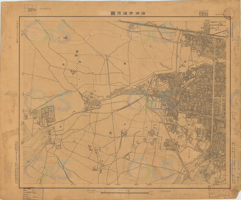 1947年《徐洲市城市图》插图