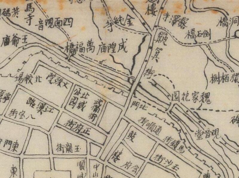 1945年《成都市及郊外地图》插图1