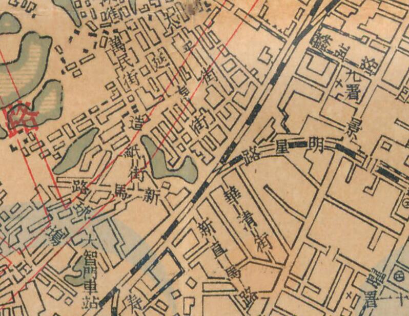 1933年《最近汉口市全图》插图2